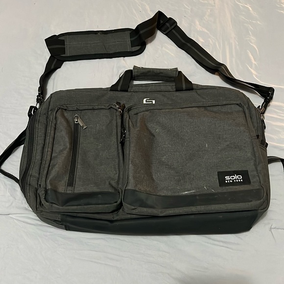 Solo New York Duane Hybrid Briefcase/Backpack - Picture 1 of 7